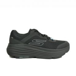 Skechers MAX CUSHIONING ENDEA 220613-BBK 44. Czarne buty sportowe męskie Skechers, z syntetyku, bez zapięcia, do biegania, Skechers Sport. Za 241.99 zł.