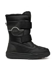 Geox Śniegowce J Bunshee Pg Boy B A J46D8A 0MEFU C9999 S Czarny. Czarne buty zimowe chłopięce Geox, bez wzorów, ze skóry, bez zapięcia. Za 339.99 zł.