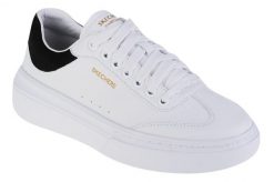 Buty do chodzenia damskie Skechers Cordova Classic. Białe obuwie sportowe damskie Skechers, bez wzorów, z materiału, trekkingowe. Za 249.99 zł.