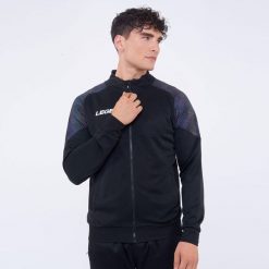 Oversize kurtka sportowa z zamkiem MANILA. Czarne kurtki męskie Legea, xl, bez wzorów, sportowe. Za 112.00 zł.