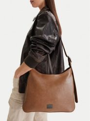 G-Star Raw Torebka C-LDA8480 Brązowy. Brązowe torebki do ręki damskie G-Star Raw, bez wzorów, z materiału, retro, bez dodatków. Za 179.99 zł.