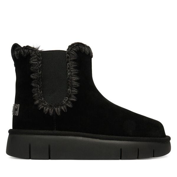 Śniegowce Mou. Czarne śniegowce i trapery damskie Mou. Za 1,009.00 zł.