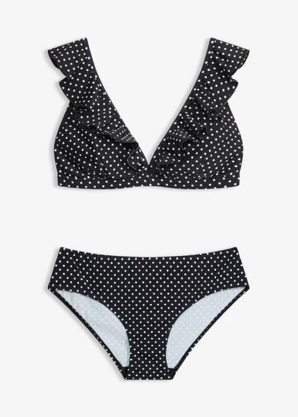 Bikini (2 części). Czerwone bikini damskie bonprix, bez wzorów. Za 112.99 zł.
