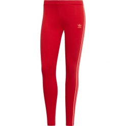 Legginsy adidas Originals 3-Stripes damskie, rozmiar 42. Czerwone bielizna termoaktywna damska ELEVN, bez wzorów. Za 210.99 zł.