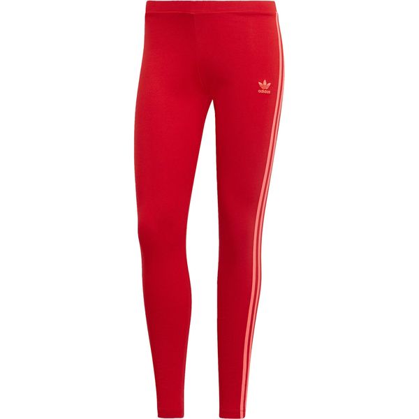 Legginsy adidas Originals 3-Stripes damskie, rozmiar 42. Czerwone bielizna termoaktywna damska ELEVN, bez wzorów, na fitness i siłownię. Za 210.99 zł.