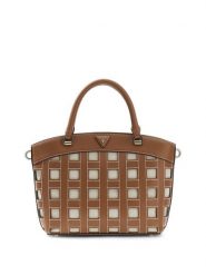Guess Torebka 182878 Brązowy. Brązowe listonoszki damskie Guess, z aplikacjami, bez dodatków. Za 584.99 zł.