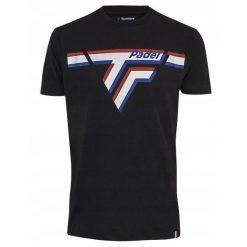 Koszulka do Padla męska Tecnifibre T-Shirt Padel Tee. Czarne t-shirty męskie TECNIFIBRE, m, bez wzorów, sportowe, bez kołnierzyka. W wyprzedaży za 137.00 zł.