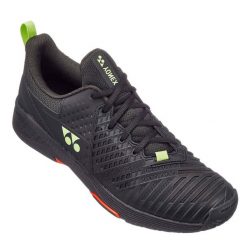 Buty do tenisa męskie YONEX Sonicage 3. Czarne buty sportowe męskie YONEX, bez zapięcia, tenisowe. Za 574.45 zł.
