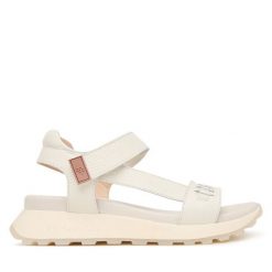 Sandały Hispanitas. Brązowe sandały damskie Hispanitas, bez wzorów, bez obcasa, na płaskiej podeszwie, bez zapięcia. Za 549.99 zł.