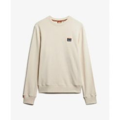 Bluza Superdry Great Outdoors Emb. Brązowe bluzy męskie Superdry., xl, z aplikacjami, bez kaptura. Za 290.00 zł.