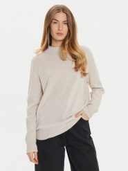 TWINSET Sweter 242TT3480 Écru Loose Fit. Swetry damskie Twinset, xs, bez wzorów, z wełny, bez kołnierzyka, bez ramiączek, bez kaptura. Za 649.99 zł.