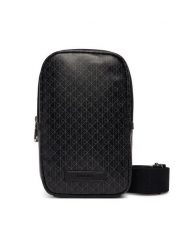 Calvin Klein Saszetka Emblem Aop Coated Square Sling LV04D3335G Czarny. Czarne saszetki męskie Calvin Klein, ze skóry. Za 329.99 zł.