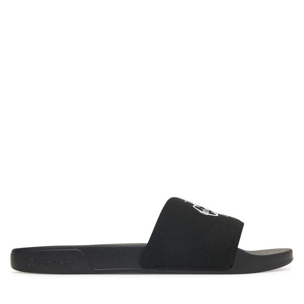 Klapki Calvin Klein Jeans. Czarne klapki męskie Calvin Klein Jeans, z jeansu. Za 169.99 zł.