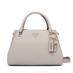 Torebka Guess. Brązowe torebki do ręki damskie Guess, z aplikacjami, klasyczne, bez dodatków. Za 674.99 zł.