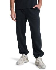 Spodnie Joggersy dla Mężczyzn SALT WATER. Czarne spodnie materiałowe męskie Quiksilver, m, bez wzorów, z bawełny. Za 219.99 zł.