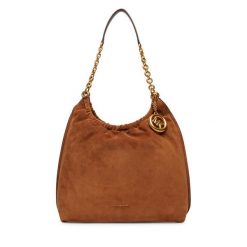 Torebka MICHAEL Michael Kors. Brązowe torebki do ręki damskie MICHAEL Michael Kors, bez wzorów, klasyczne, bez dodatków. Za 1,639.00 zł.