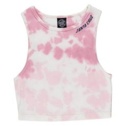 Podkoszulek Santa Cruz Strip tank vest różowy dip dye. Czerwone koszulki sportowe męskie SANTA CRUZ, bez wzorów, bez kołnierzyka, bez ramiączek. Za 177.62 zł.