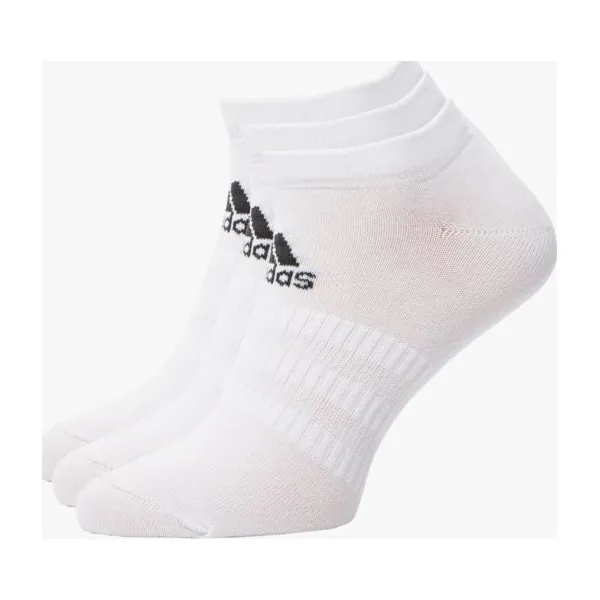 Adidas Skarpety Light Low 3Pp , biały, rozmiar S. Białe skarpety damskie Adidas, z aplikacjami, z bawełny. Za 39.99 zł.