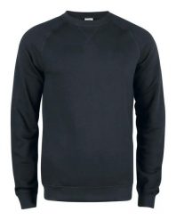 Clique Premium OC Roundneck – Bluza z okrągłym dekoltem z bawełny organicznej i. Czarne bluzy męskie CLIQUE, m, bez wzorów, z bawełny, bez kaptura. Za 233.08 zł.