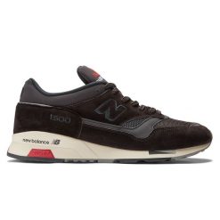 Buty męskie New Balance U1500BKR – brązowe. Brązowe buty sportowe męskie New Balance, ze skóry, bez zapięcia, do biegania. Za 1,149.99 zł.