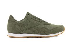 Buty na co dzień damskie REEBOK CL NYLON SLIM TXT L skóra. Obuwie sportowe damskie Reebok, bez wzorów, z gumy, trekkingowe. Za 307.00 zł.