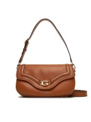 Guess Torebka Dea HWBG79 93200 Brązowy. Brązowe torebki do ręki damskie Guess, z aplikacjami, ze skóry, bez dodatków. Za 419.99 zł.