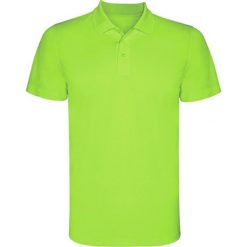 Męska Koszulka Polo Z Krótkim Rękawem Monzha. Brązowe koszulki polo męskie ROLY, l, bez wzorów, z dzianiny, bez ramiączek. Za 46.99 zł.