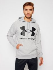 Under Armour Bluza Ua Rival 1357093 Szary Regular Fit. Szare bluzy męskie Under Armour, m, bez wzorów, z bawełny, bez kaptura. Za 150.26 zł.