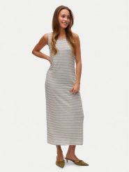 Vero Moda Sukienka codzienna Gina 10327658 Beżowy Regular Fit. Brązowe sukienki damskie Vero Moda, na co dzień, m, bez wzorów, z wiskozy, bez kołnierzyka, bez ramiączek, proste. Za 109.99 zł.