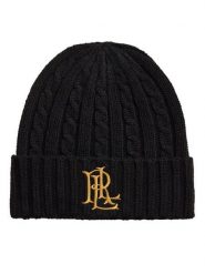 LAUREN RALPH LAUREN Czapka 454P23505003 Czarny. Czarne czapki i kapelusze damskie Lauren Ralph Lauren, na zimę, bez wzorów, z poliesteru. Za 329.99 zł.