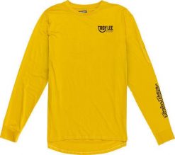 Troy Lee Designs męska koszulka z długim rękawem miodowa. Żółte bluzki z długim rękawem męskie TLD - TROY LEE DESIGNS, m, bez wzorów, klasyczne, bez kołnierzyka. Za 515.25 zł.
