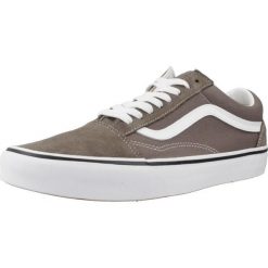 Buty VANS OLD SKOOL Brązowy. Brązowe obuwie sportowe damskie Vans, bez wzorów, ze skóry, Vans Old Skool. Za 335.99 zł.