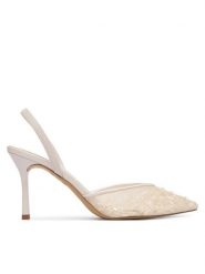 Aldo Szpilki Carollina 14296255 Biały. Białe szpilki damskie Aldo, bez wzorów, z materiału, bez obcasa, bez zapięcia. Za 459.99 zł.