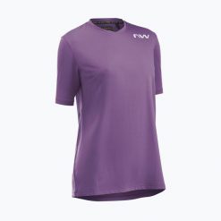 Koszulka rowerowa damska Northwave Xtrail 2. Fioletowe koszulki sportowe damskie Northwave, bez wzorów, bez kołnierzyka, bez ramiączek, rowerowe. Za 209.99 zł.