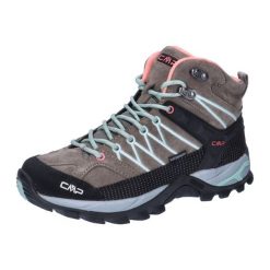 Buty turystyczne damskie wysokie CMP Rigel Mid WP. Brązowe trekkingi damskie CMP, trekkingowe. Za 340.99 zł.