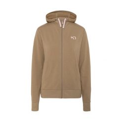 Bluza damska z kapturem Kari Traa. Brązowe bluzy damskie Kari Traa, bez wzorów, z kapturem. Za 384.50 zł.