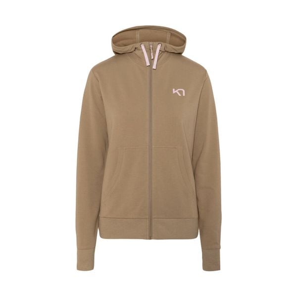 Bluza damska z kapturem Kari Traa. Brązowe bluzy damskie Kari Traa, s, bez wzorów, z bawełny, z kapturem. Za 357.00 zł.