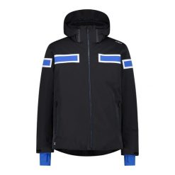 Kurtka narciarska z Primaloftu CMP. Czarne kurtki snowboardowe męskie CMP, m, bez wzorów, bez kaptura, narciarskie, primaloft. Za 1,206.35 zł.