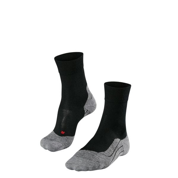 Skarpetki Falke RU4 Wool. Czarne skarpety męskie Falke, bez wzorów, z poliamidu. Za 151.50 zł.