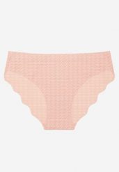 Jasnoróżowe Bezszwowe Majtki Typu Figi Liliviana. Czerwone figi damskie Renee, xl, bez wzorów. Za 4.99 zł.