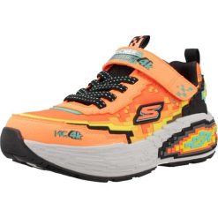 Buty SKECHERS MEGA-CRAFT 4K Pomarańczowy. Brązowe trekkingi męskie Skechers, trekkingowe. Za 227.00 zł.
