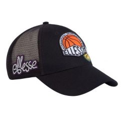 Męska Czapka Z Daszkiem Divida Trucker Cap. Czarne czapki i kapelusze męskie Ellesse, bez wzorów. Za 271.99 zł.