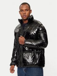 KARL LAGERFELD Kurtka zimowa 505008 544517 Czarny Regular Fit. Czarne kurtki męskie KARL LAGERFELD, na zimę, m, bez wzorów, z syntetyku, bez kaptura. Za 1,329.00 zł.