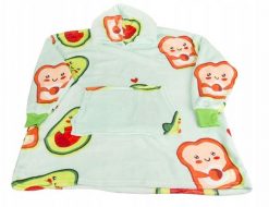 Ciepła bluza awokado koc oversize xxl 2w1 gruba futrzak miękka z kapturem. Bluzy damskie xxxxxxxxxxxxxxxx Verk Group (Verk), xxl, bez wzorów, z kapturem. Za 64.58 zł.