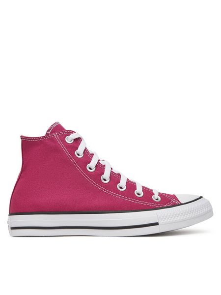 Converse Trampki Chuck Taylor All Star A13842C Różowy. Czerwone trampki i tenisówki damskie Converse, bez wzorów, z materiału, retro, bez zapięcia. Za 219.99 zł.