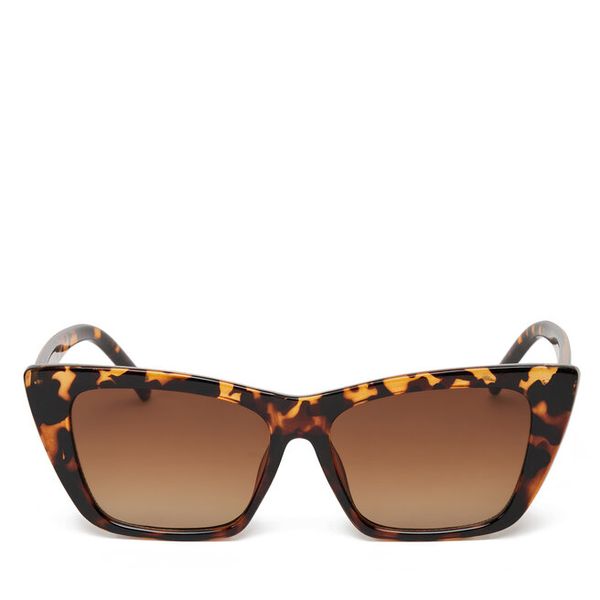 Okulary przeciwsłoneczne DeeZee. Brązowe okulary przeciwsłoneczne damskie DeeZee. Za 49.99 zł.