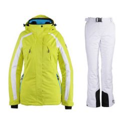 KILLTEC Kombinezon damski Anine limonkowo-biały r.38 (2487838). Kurtki sportowe damskie marki KILLTEC. Za 749.96 zł.