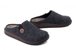 INBLU NL-10 025 szary, kapcie damskie. Szare kapcie damskie Inblu, bez wzorów, z tkaniny. Za 80.50 zł.