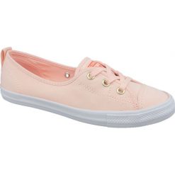 Buty Converse Chuck Taylor All Star Ballet Lace Slip 564313C pomarańczowe. Brązowe trampki i tenisówki damskie Converse, bez wzorów, retro, bez zapięcia. W wyprzedaży za 269.00 zł.