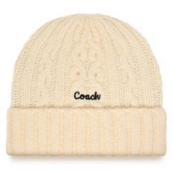 Czapka Coach. Czapki i kapelusze damskie Coach, na zimę, bez wzorów. Za 249.99 zł.